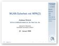 WLAN-Sicherheit von WEP bis WPA2